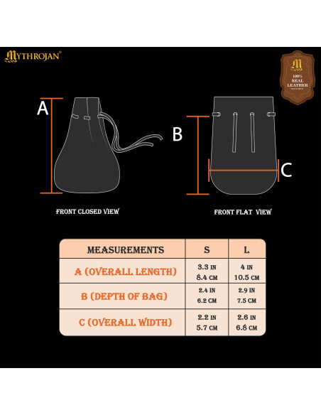 Pacote com 2 bolsas limosneiras...