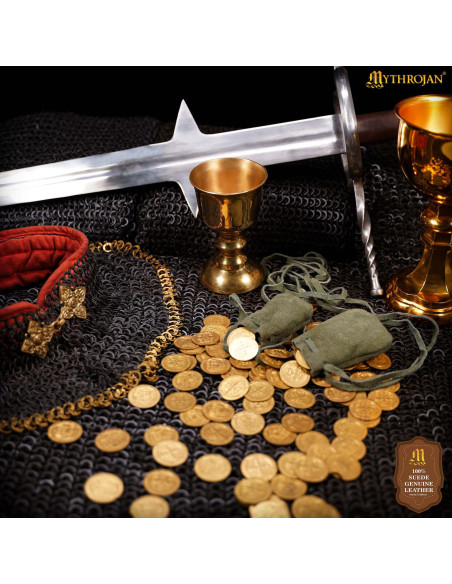 Kit 2 bolsas limosneras medievais em...