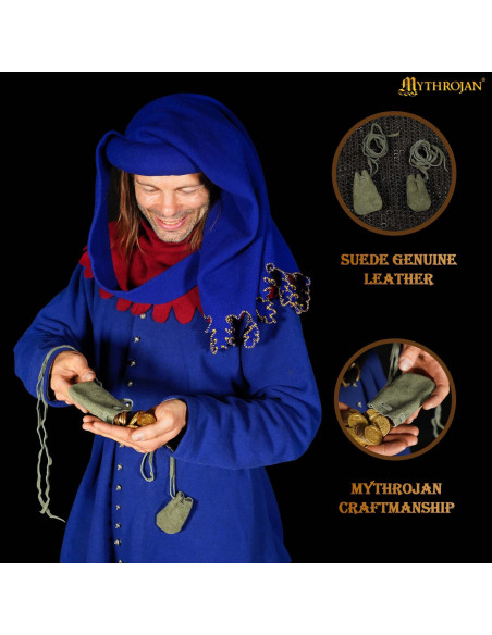 Kit 2 bolsas limosneras medievais em...