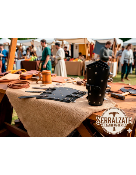 Pulseiras medievais Badulf de três...