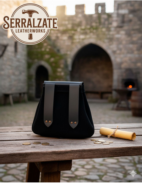 Bolsa de esmola medieval modelo...