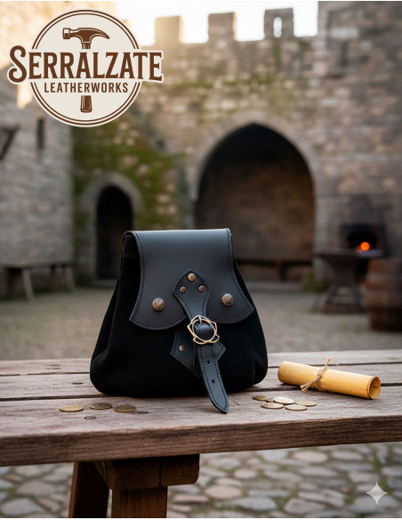 Bolsa de esmola medieval modelo...