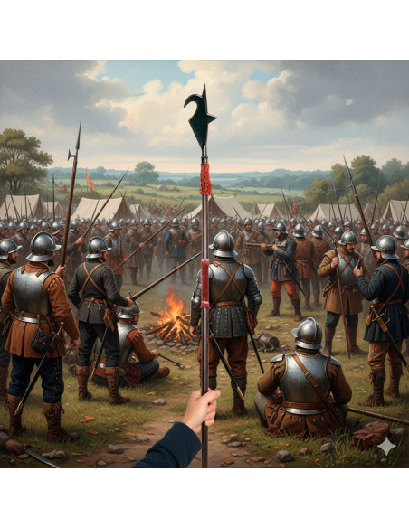 Alabarda do século XVI (205 cms.)