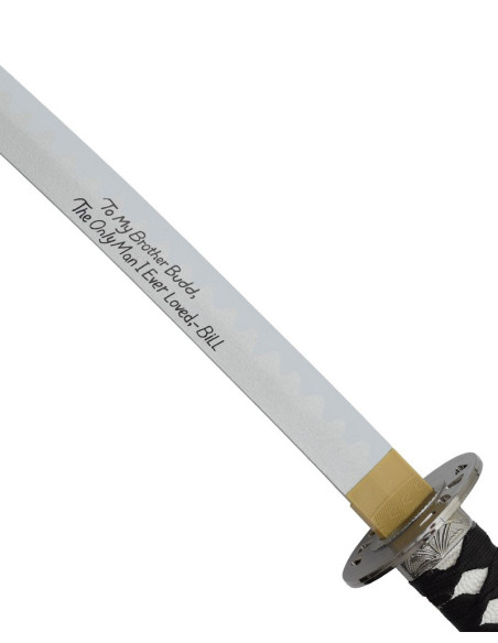 Katana decorativa lâmina de bambu,...