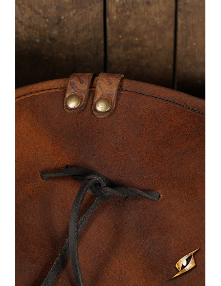 Chapéu pirata simples de couro, cor...