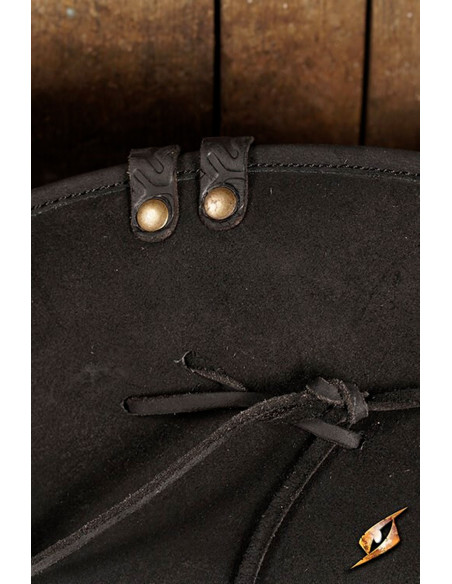 Chapéu pirata simples de couro, cor...