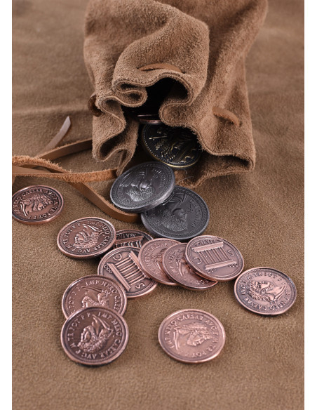 Bolsa limosneira medieval grande em...