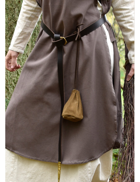 Bolsa limosneira medieval grande em...