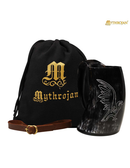 Jarra de chifre para hidromel Viking...