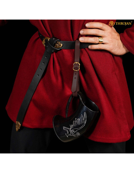 Jarra de chifre para hidromel Viking...