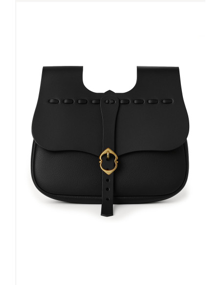 Bolsa pochete medieval de couro...