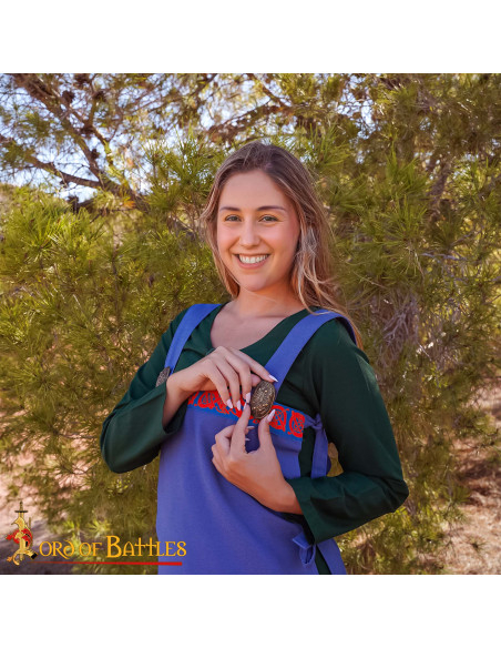 Broche medieval viking de tartaruga...