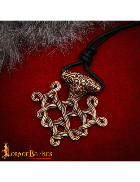 Pingente viking S. IX em bronze,...