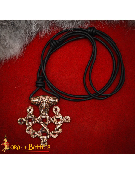 Pingente viking S. IX em bronze,...
