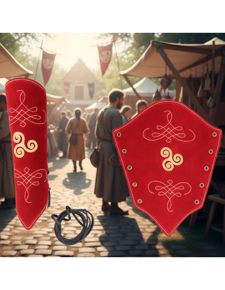 Pulseiras de goleiro de couro camurça...