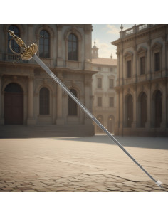 Espada decorativa do século XVII (106 cm.) 2