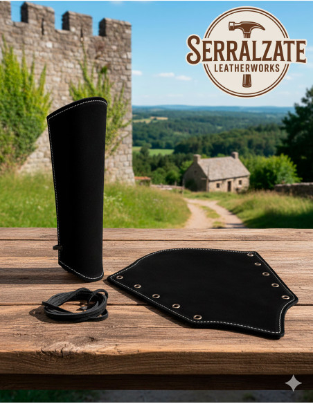 Braceletes de arqueiro Silvano em...