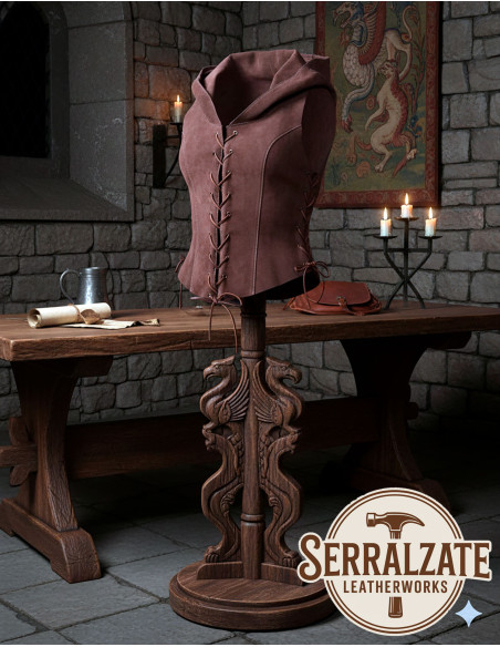 Colete Arqueira medieval para mulher...