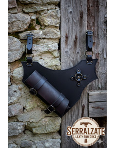 Tahalí de couro para espadas modelo Fernando