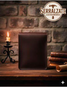 Bolsa tiracolo medieval Constanza, cor marrom escuro 2