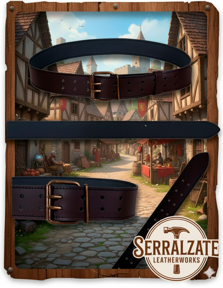 Cinto medieval Horácio com fecho...