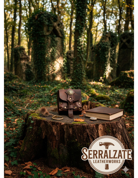 Bolsa de lodo do Druida em marrom escuro