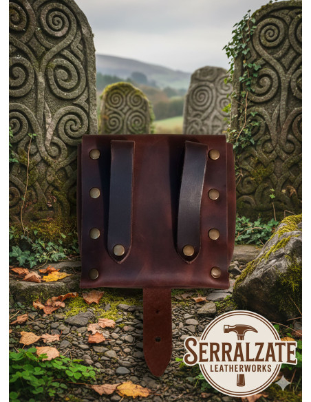 Bolsa de lodo do Druida em marrom escuro