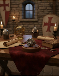 Anel dos Cavaleiros Templários 2