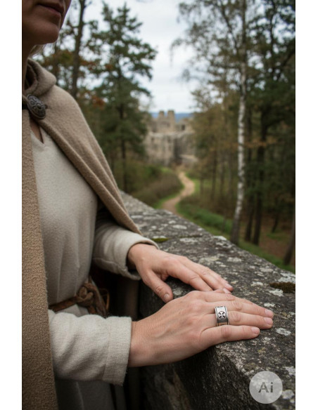 Anel Cruz Templária