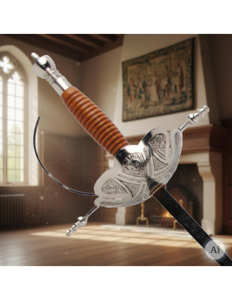 Folha de Castañeta, niquelada