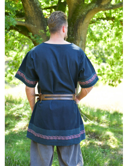 Túnica medieval de algodão modelo...