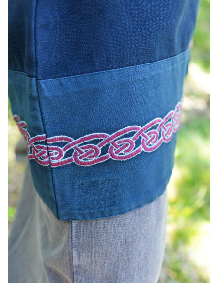 Túnica medieval de algodão modelo...