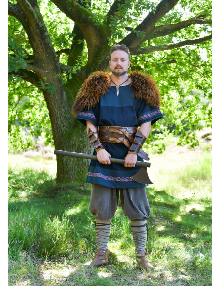 Túnica medieval de algodão modelo...