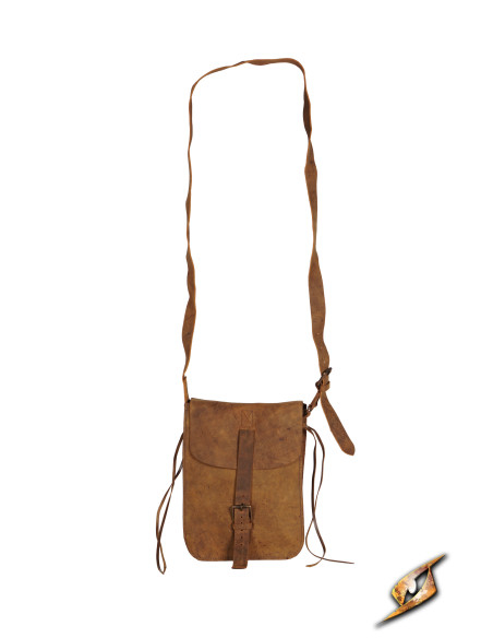 Bolsa medieval de viagem em couro,...
