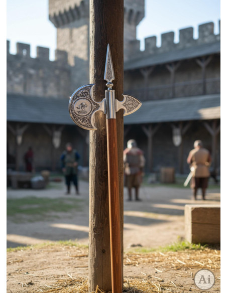 Machado medieval, 60 cms.