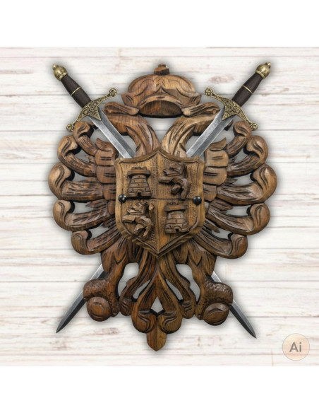 Panoplia para espadas (46x36 cms.)