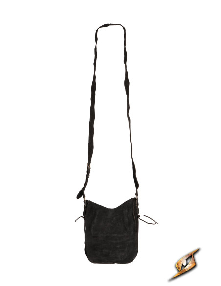 Bolsa tiracolo medieval de couro de...