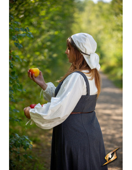 Lenço medieval de tecido modelo...