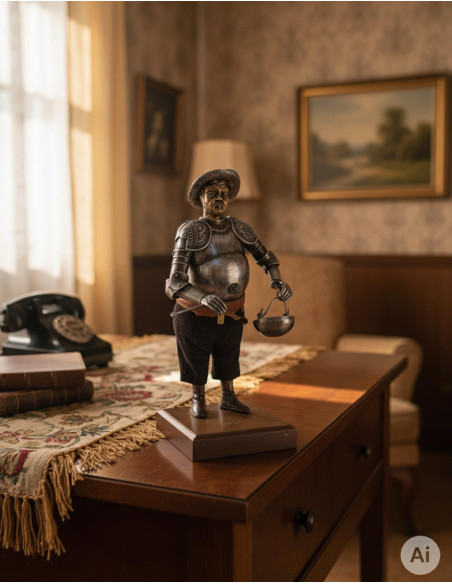 Figura Sancho Pança, rústica