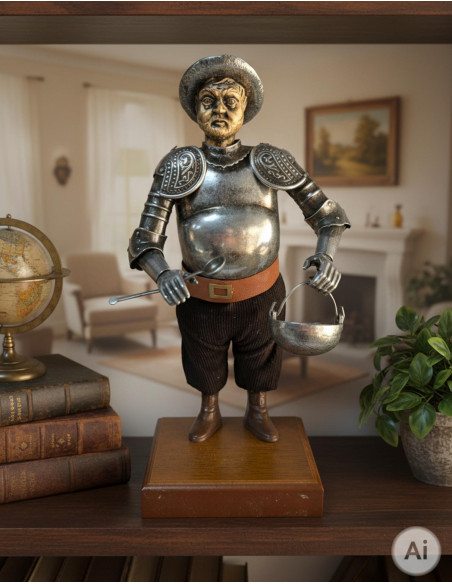 Figura Sancho Pança, rústica