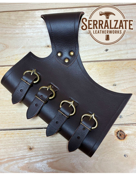 Tahalí medieval Jacob, marrom escuro