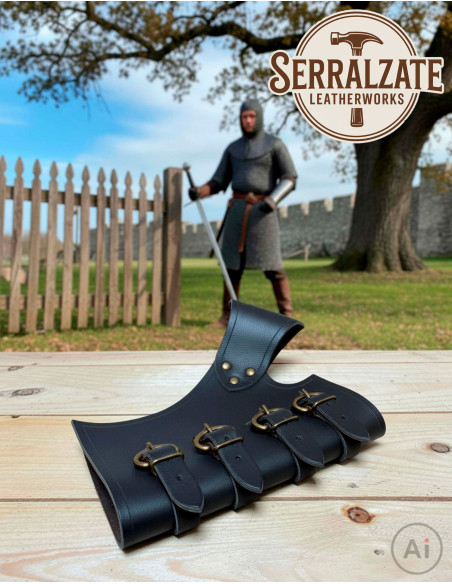 Tahalí medieval Jacob, preto