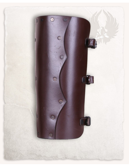 Braceletes medievais de couro modelo...