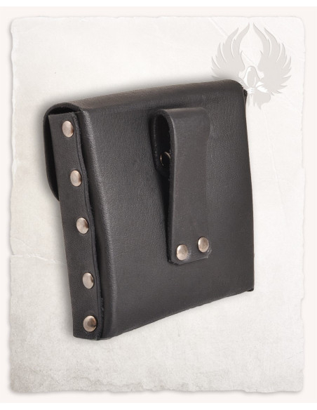 Bolsa medieval de couro modelo Gero,...