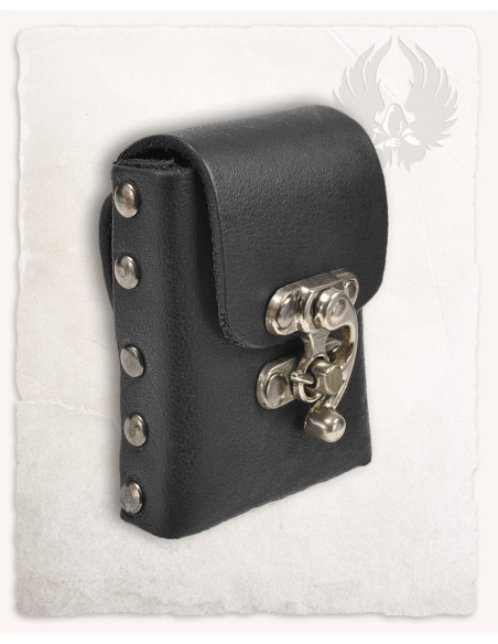 Bolsa medieval de couro modelo Gero,...