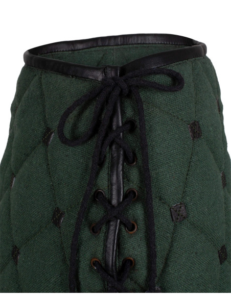 Saia medieval gambesão de algodão...