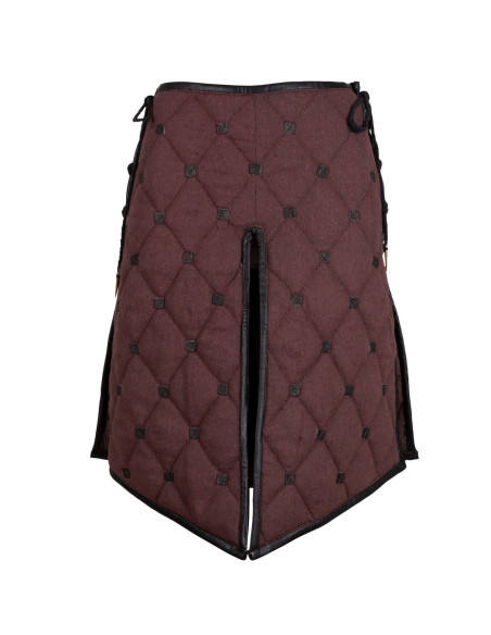 Saia medieval com gambesón de algodão...