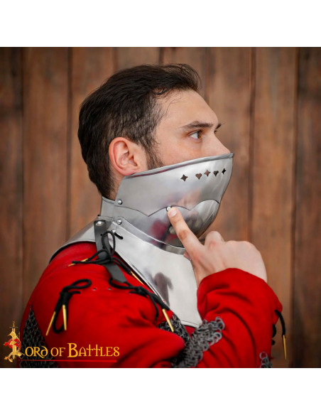 Gorjão gótico com máscara dobrável,...