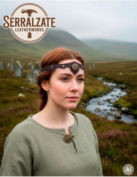 Diadema Celta tempestade celestial em...