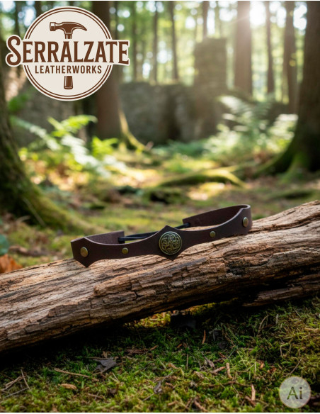 Tiara Vikinga-Celta com nós celtas em...